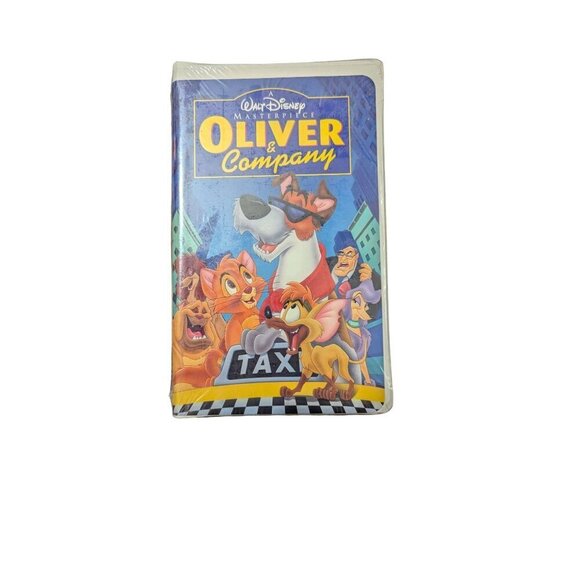 Walt Disney Masterpiece Oliver & Company VHS Seale READ NOS - Picture 8 of 8